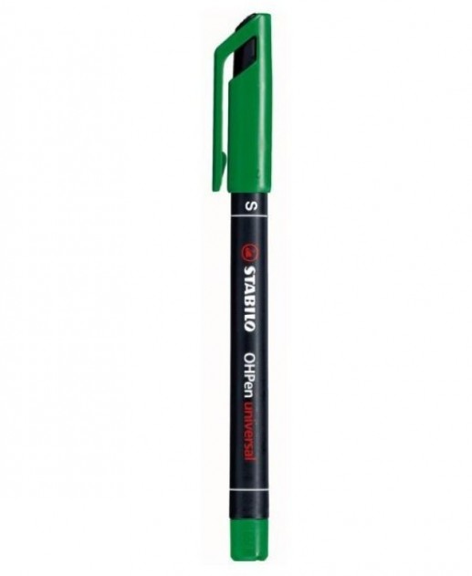 Μαρκαδόρος διαφανειών STABILO OHPen universal Green S